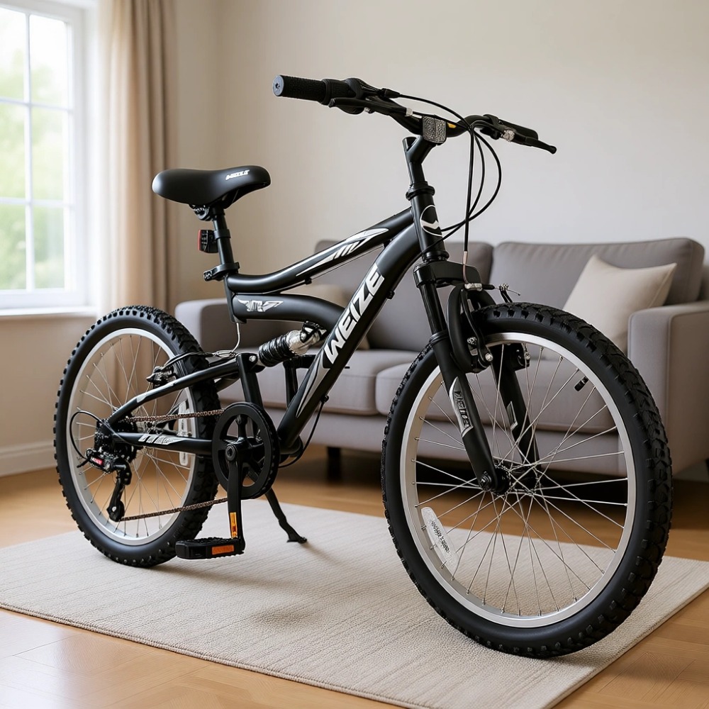 Mountain Biking Youth - Youth Dual Suspension Mountain Bike 24