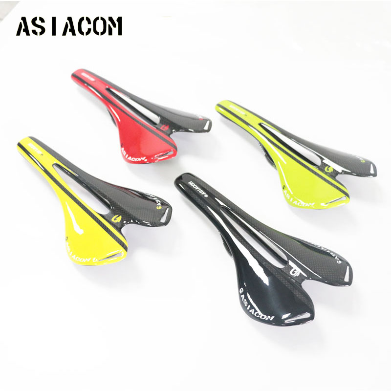 Mtb Saddle Lightweight - ASIACON Carbon Saddle T800 Carbons Hollow