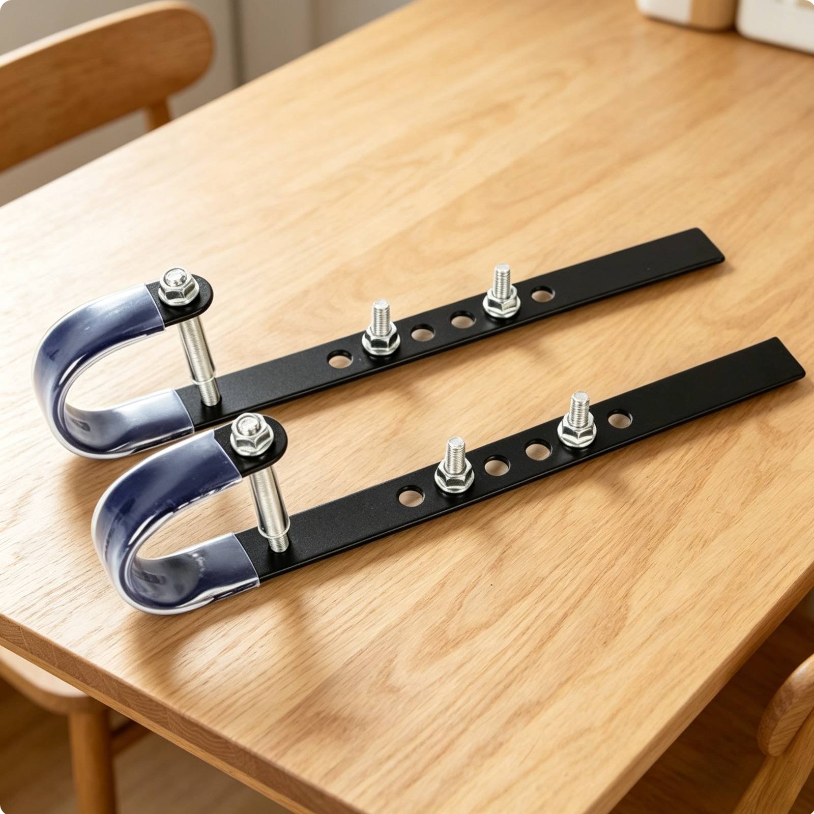 Mountain Biking Shop - 2 Pieces Bike Basket Hook Multi-Hole