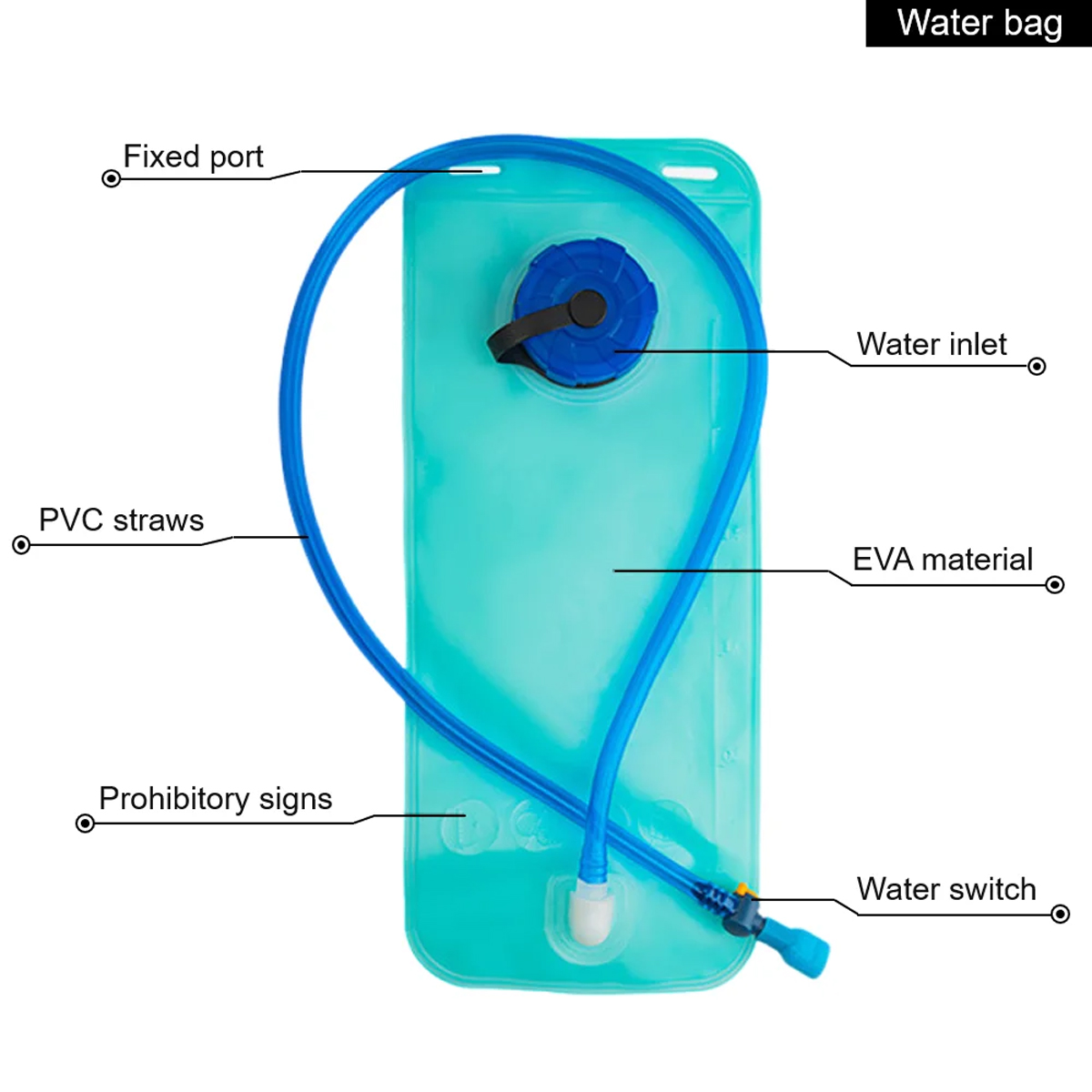 Motorcycle Cycling  Water Bag  - đánh giá và giá Mountain Biking Rucksack