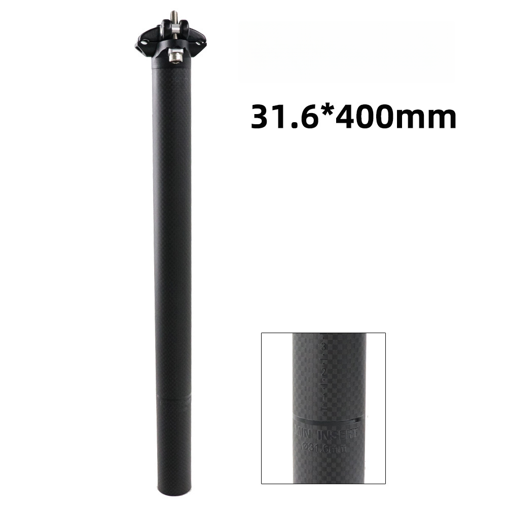 Carbon Fiber Bicycle Seatpost  - đánh giá và giá Mtb Saddle Lightweight
