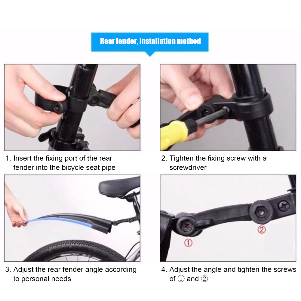 2Pcs Mountain Bike Mudguard Wi - đánh giá và giá Mountain Biking Equipment