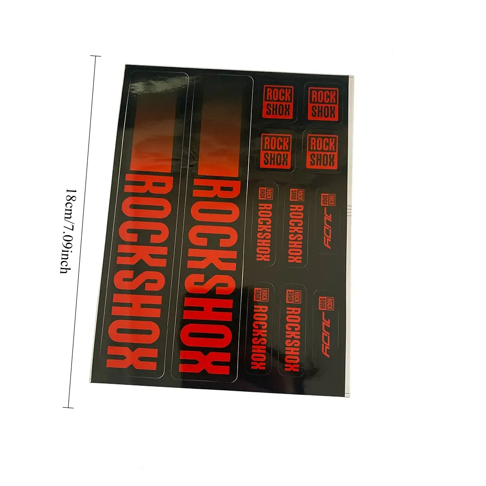 ROCK SHOX JUDY Fork Stickers B - đánh giá và giá Mtb Saddle Lightweight